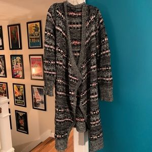 TORRID - Printed Duster Sweater -Sz 0